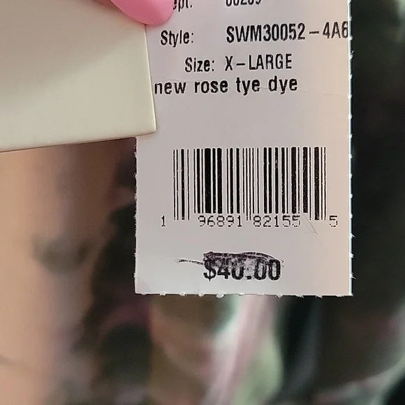 The Swearshirt Project Tie-Dye Funnel Neck Pullover Hoodie - Picture 3 of 5